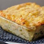 British Gratin Parmentier of Fish to the English Appetizer