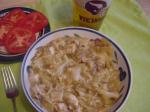 American Chicken and Pasta in Wine Cheddar Sauce Dinner