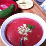 Australian Cold Tomato and Cucumber Soup Soup