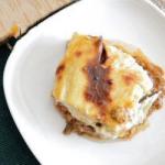 Australian Moussaka lasagna of Eggplant Dessert