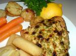 Australian Grilled Salmon with Garlic  Lemon Dinner