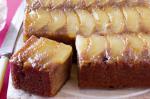 Australian Pear And Ginger Upsidedown Cake Recipe Dessert