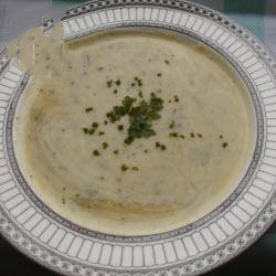 American Fast Courgette Soup Appetizer