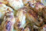 American Parmesan Dijon Wings Appetizer