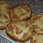 French Buns Toasted Appetizer
