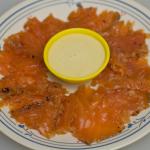 American Cold Salmon With Mustard Sauce Recipe 1 Appetizer