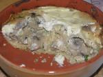 Croatian North Croatian Mushrooms and Pasta Casserole Appetizer