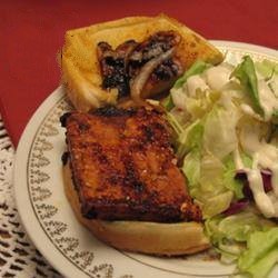 Chinese Steaks of Tofu to Barbecue Appetizer