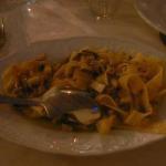 American Pappardelle with Porcini Mushrooms and Pecorino Toscano Appetizer