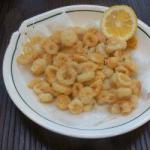 American Small Rings of Fried Squid Dinner