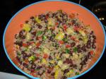 American Black Bean Couscous Salad Dinner