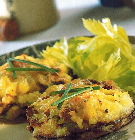 Australian Creamy Mushrooms and Potatoes Dinner