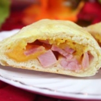 Ukrainian Ham and Cheese Piroshki Appetizer