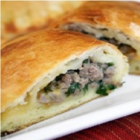 Ukrainian Turkey and Cheese Piroshki Appetizer