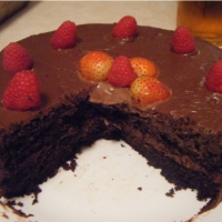 American Carob Cake Dessert