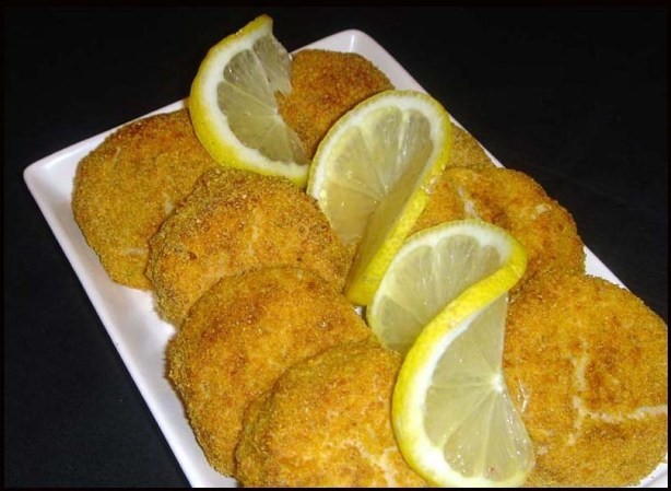 American Salmon Rissoles Appetizer