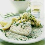 American Haddock with Parsley Sauce Appetizer