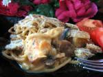 American Shiitake and Chicken Tetrazzini Appetizer