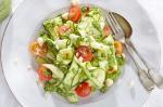 Thai Zucchini noodle Salad With Thai Coriander Pesto Recipe Appetizer