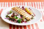 American Chargrilled Fish With Fennel Celery And Caper Salad Recipe Appetizer
