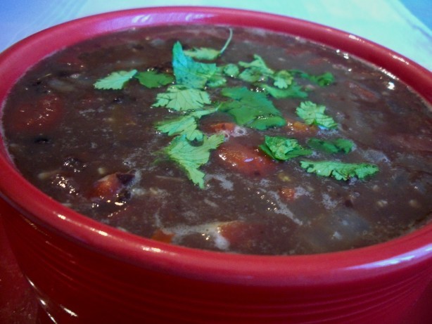 American Spicy Black Bean Soup 6 Appetizer