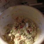American Creamy Crab Salad Appetizer