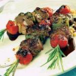 American Brochettes of Lamb with Herbs Appetizer