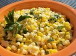 American Fresh Corn With Lime and Cilantro Appetizer