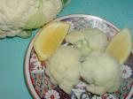 Russian Cauliflower with Lemon Appetizer