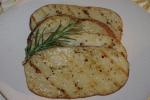 British Grillled Garlic Rosemary Potatoes En Appetizer