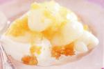 British Rambutans With Icecream and Ginger Topping Recipe Appetizer