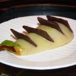 Dutch Poached Pears with Chocolate Dessert