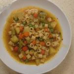 Dutch Vegetable Soup and Pasta Appetizer