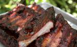 American Smoked Barbecue Baby Back Ribs Recipe Appetizer