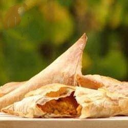 Greek Filo Pockets with Pumpkin Dessert