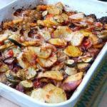Briam greek Potato Casserole with Zucchini recipe