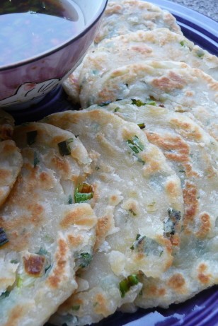 American Scallion Pancakes With Ginger Dipping Sauce 3 Breakfast