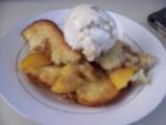 American Perfectly Peach Cobbler Dessert