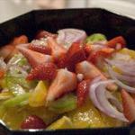 American Ensalada De Naranjas Y Cebollas - orange And Onion Salad Dinner