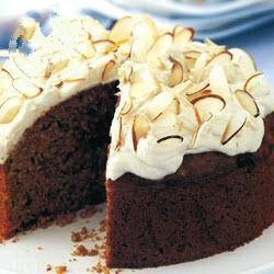 Brazilian Carrots Nut Cake with Ricotta Dessert