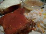 American Zesty Baked Pork Chops Dinner
