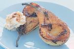 British Bbq Pears With Brown Sugar Sour Cream Recipe Dessert