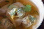 British Pork and Spinach Wonton Appetizer