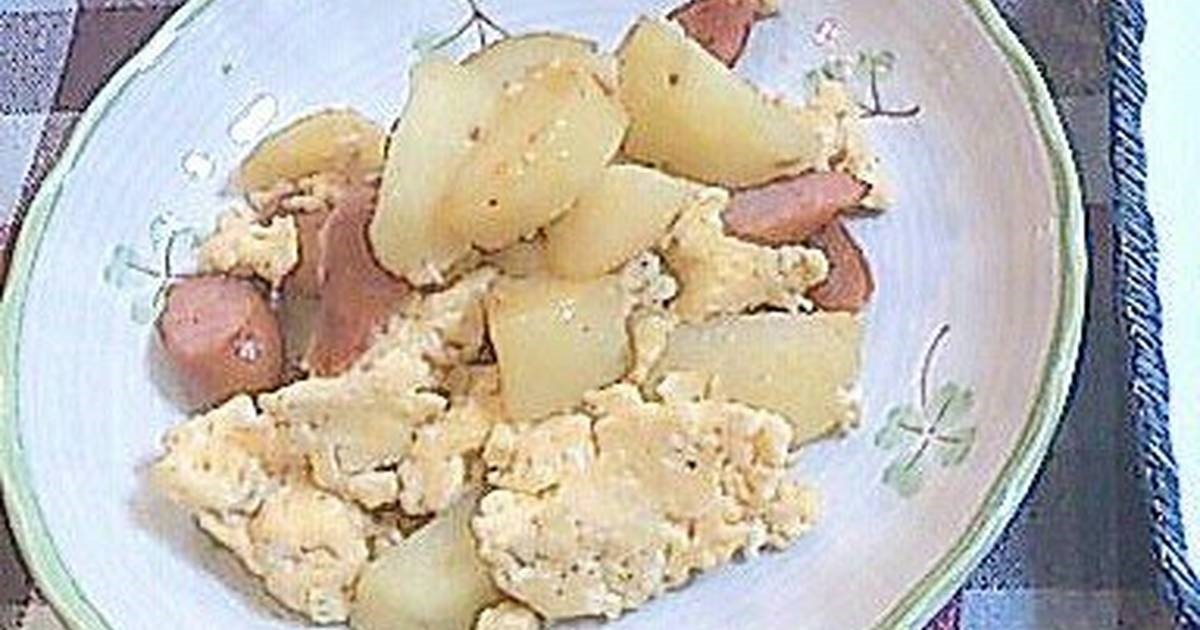 German Warm and Cozy German Potatoes with Eggs and Sausage 2 Dinner