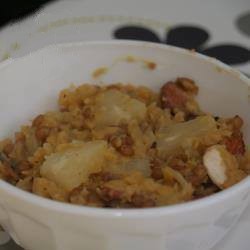 Canadian Curry with Lentils and Wheat Appetizer