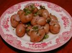 American Warm Potato Salad With Herbs Appetizer
