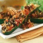 Stuffed Courgette with Lamb Mince recipe