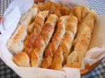 American Herb Cheese Twists Appetizer