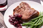 American Pork Chops with Cherry Sauce Recipe Appetizer