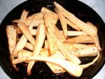 American Slow Roasted Parsnips in Orange Honey and Mint Sauce BBQ Grill